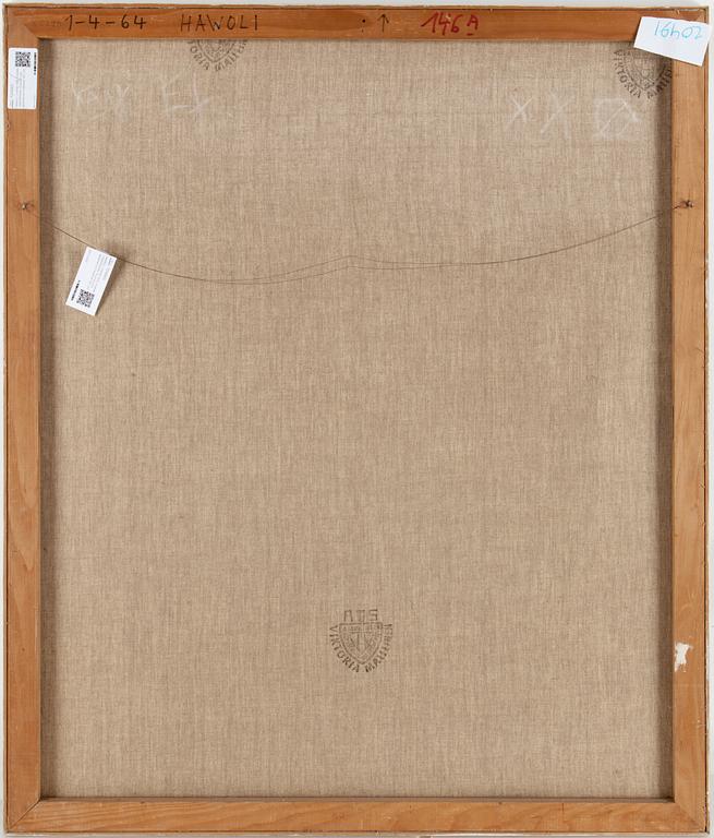 HAWOLI (HANS-WOLFGANG LINGEMANN). Olja på duk, signerad och daterad -64.