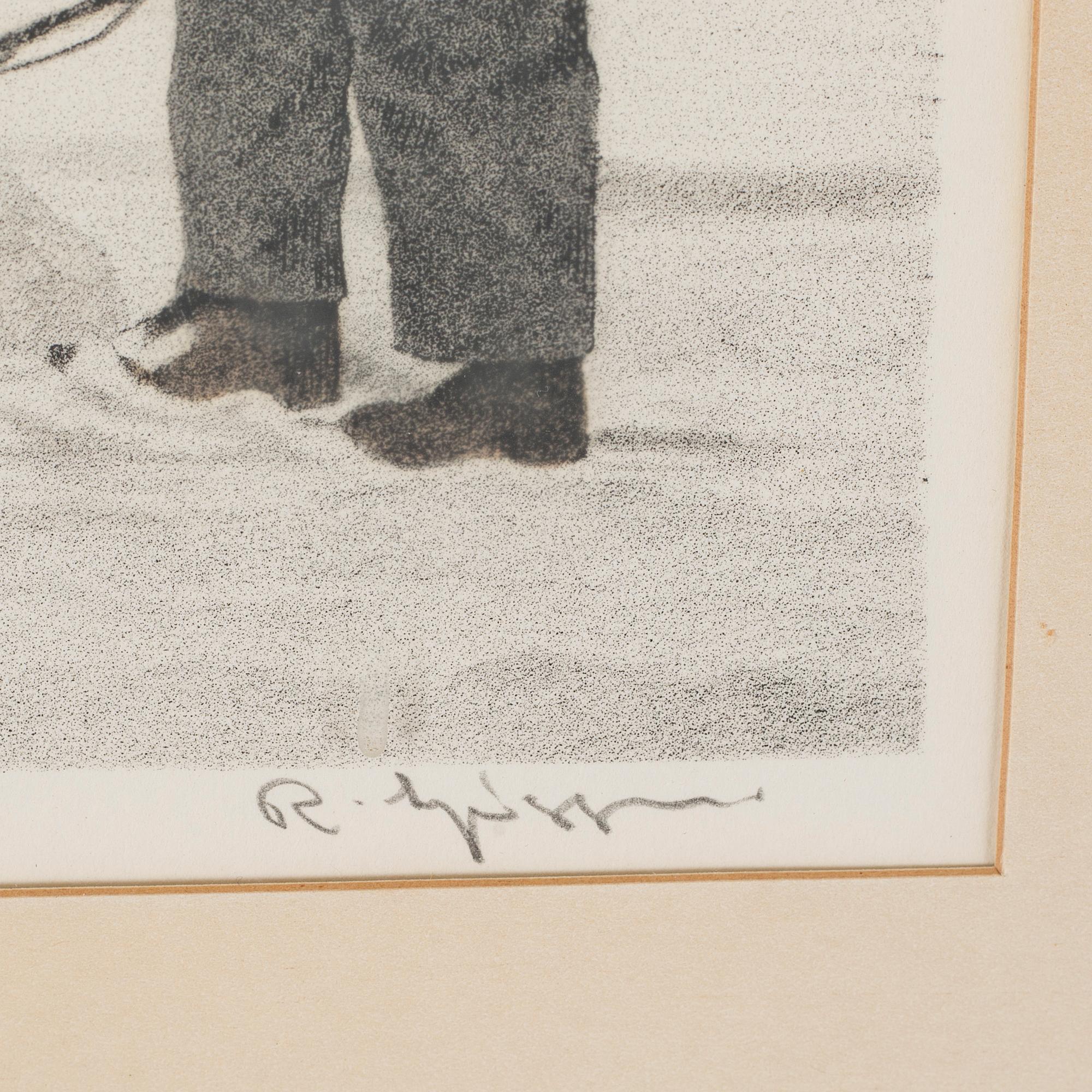 REINHOLD LJUNGGREN, färglitografier, 3 st, signerade och numrerade.