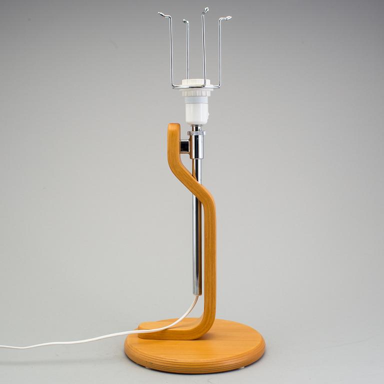 A table and a ceiling lamp "Grevie" by Lars Bessfelt for Ateljé Lyktan, Sweden, 1980´s.