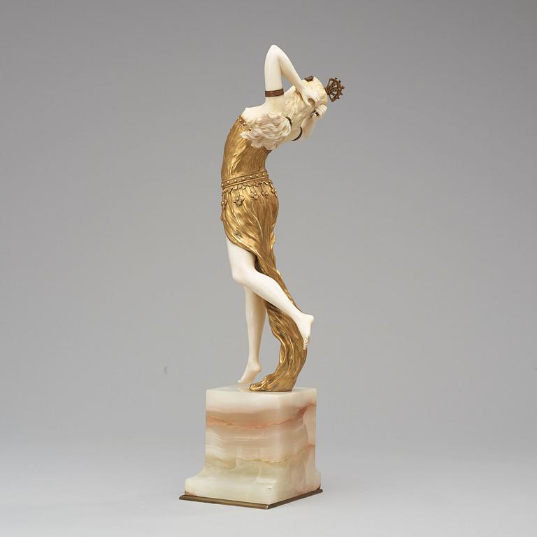 HENRY FUGÈRE (1872-1944), "Salome", Frankrike ca 1925.