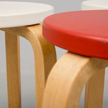 PALLAR, 3 st, "modell 60" Alvar Aalto.
