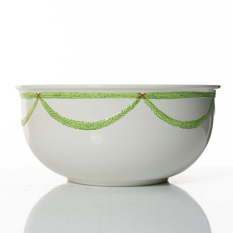 A 21-piece Christmas porcelain dinner service, 'God jul', Rörstrand / Gustavsberg.