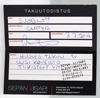 Cartier, Santos, armbandsur, 23,5 mm.