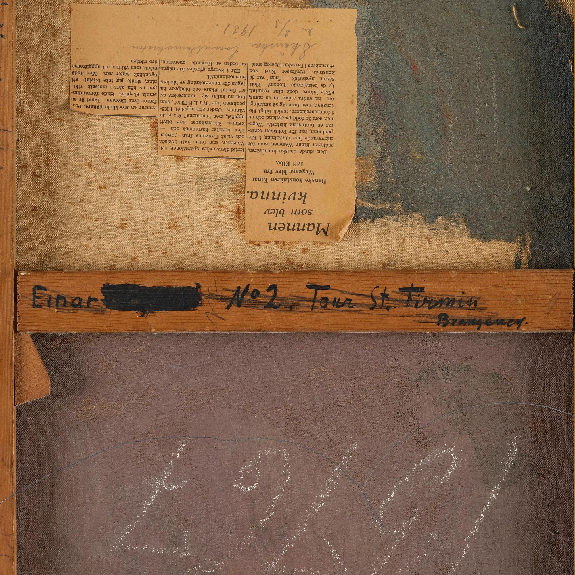 Lili Elbe, Still life with flowers.