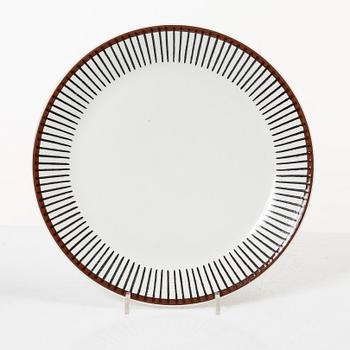 Stig Lindberg, 18 'Spisa Ribb' service pieces, Gustavsberg.