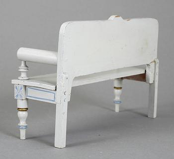 DOCKSKÅPSMÖBLER, 4 delar, Gemla Leksaksfabrik Aktiebolag, 1900-talets andra hälft.