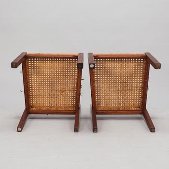 Aino Aalto, tuoleja, 4 kpl, malli 615, Artek 1900-luvun puoliväli.