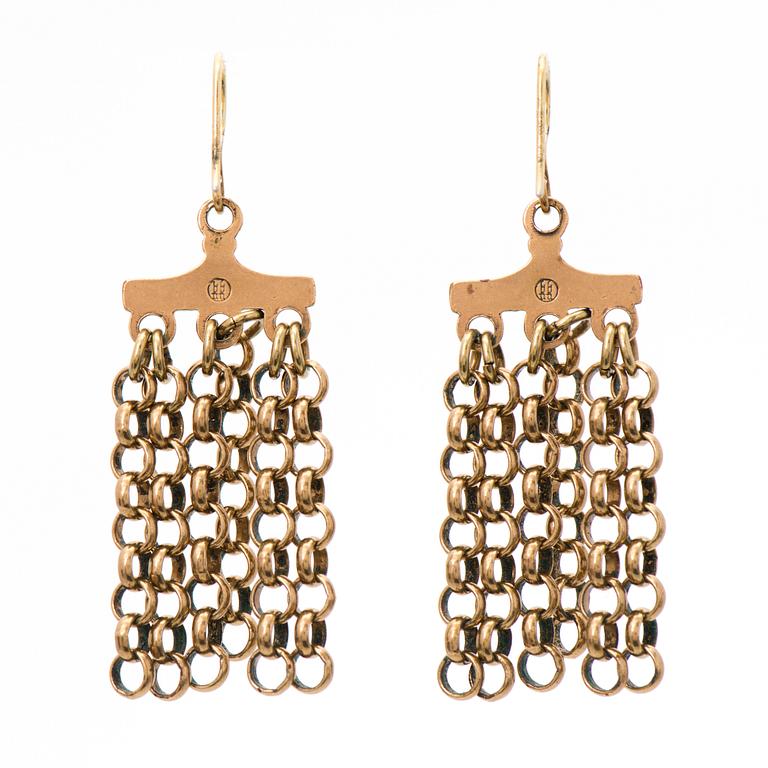 HALSSMYCKE, ARMBAND och ÖRHÄNGEN, brons. "Hämäläinen juhlakääty" Kalevala Koru.