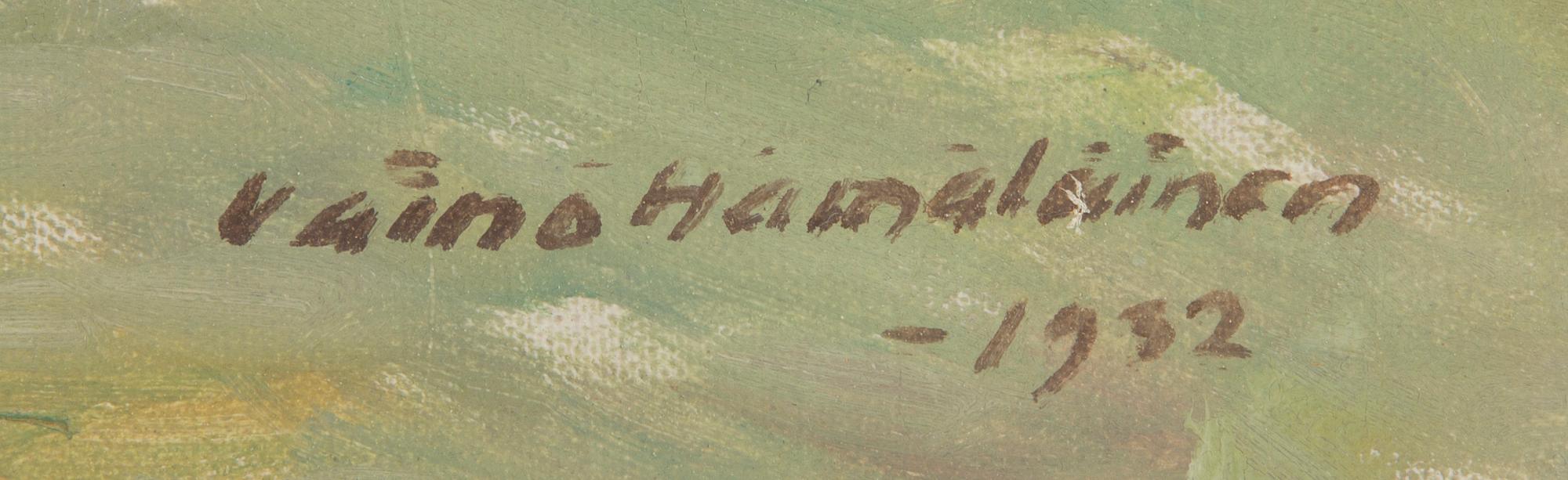 Väinö Hämäläinen, Punainen tupa.