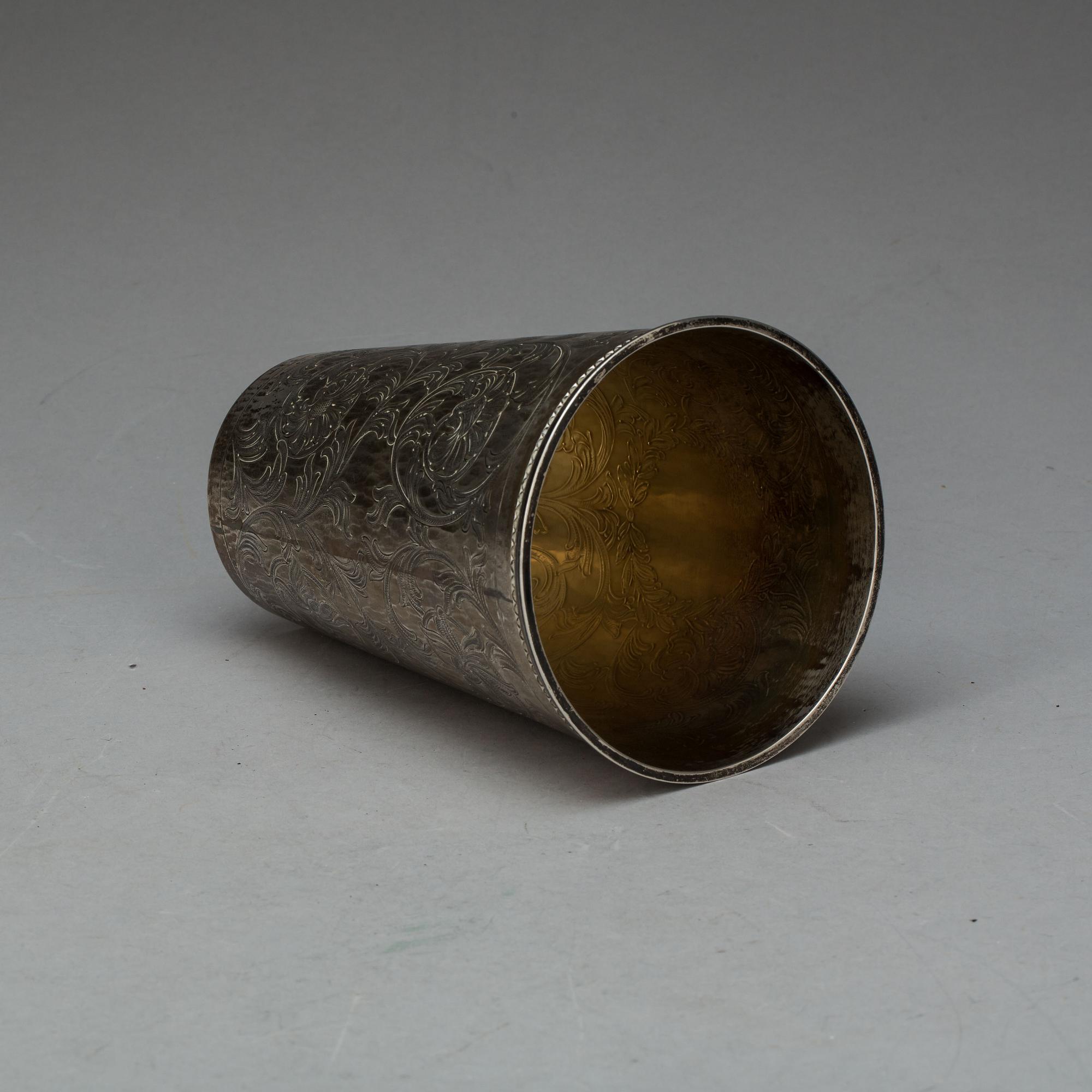 POKALVAS, silver. Eric Råström, 1952. Ca 540g.