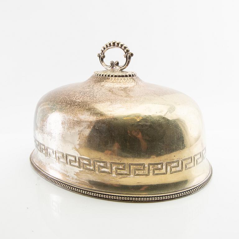 Cloche England 1900-talets första hälft nysilver.