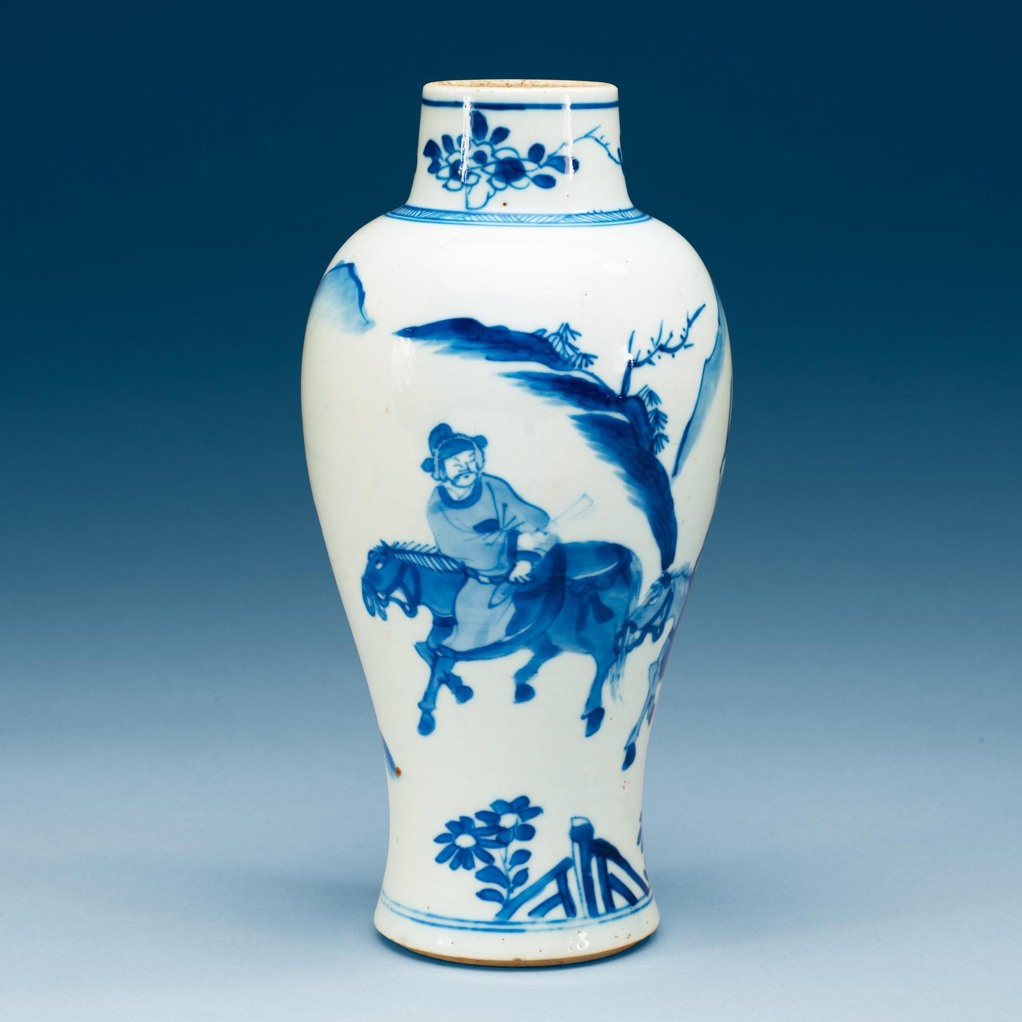 VAS, porslin. Qing dynastin, 1700-tal.