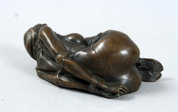 SKULPTUR, brons, 1900/2000-tal.