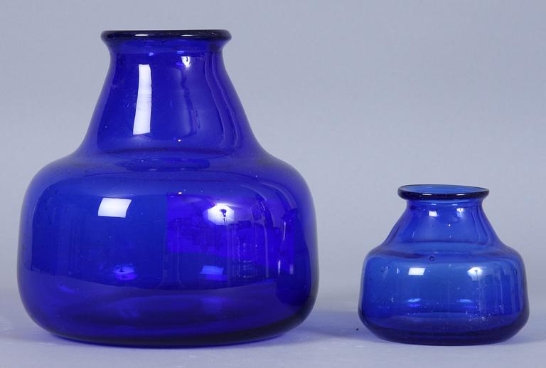 VASER, glas, två st Erik Höglund.