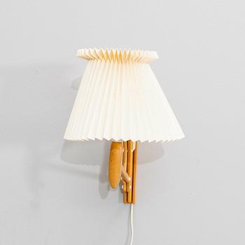Erik Hansen, wall lamp, model 317 "Saxelampe" for Le Klint, Denmark second half of the 20th century.