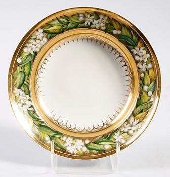 TALLRIK, Frankrike. 1800-tal.