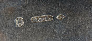 SOPPSLEV, silver. Troligen Tyskland 1700/1800-tal.