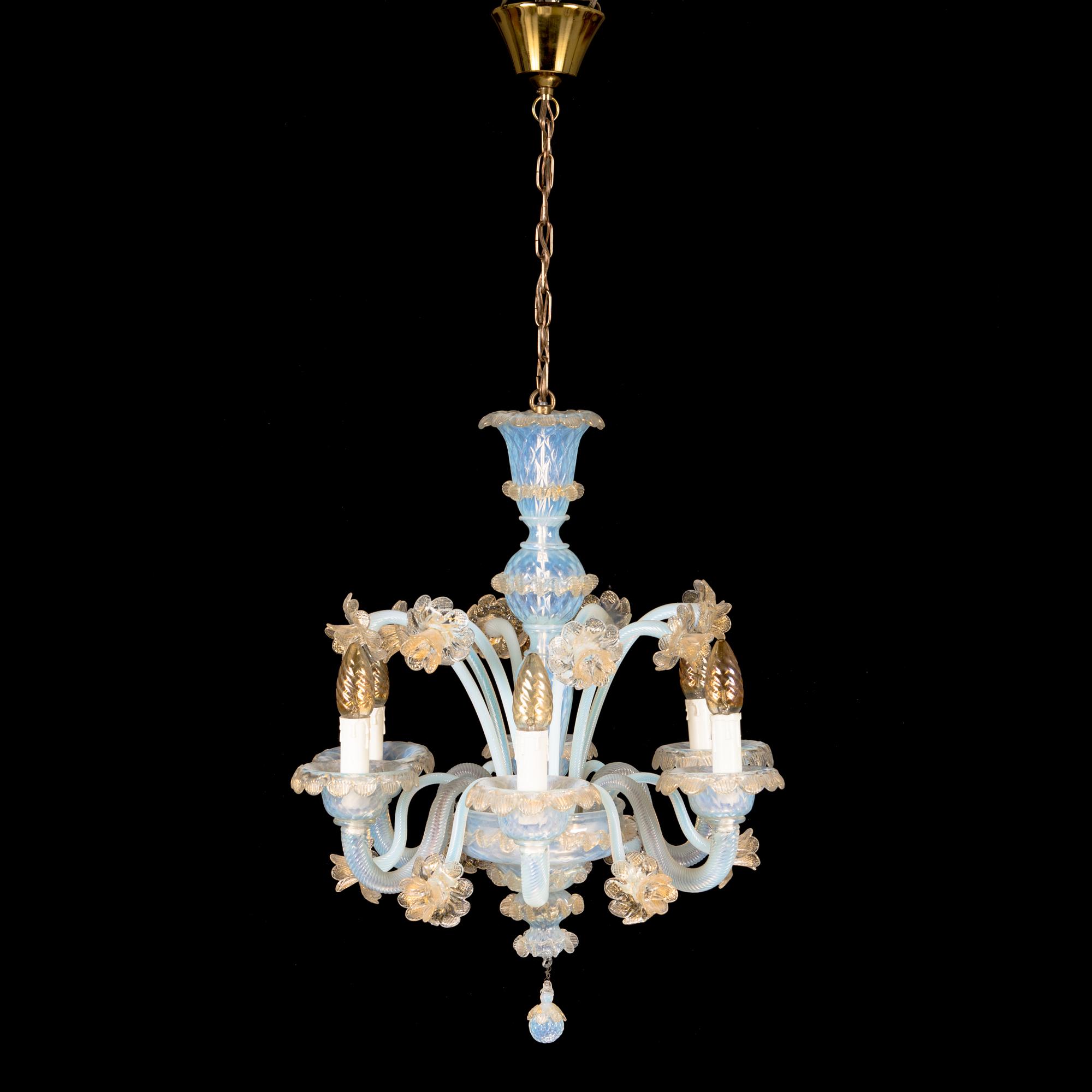 Kattokruunu, Murano, Italia 1900-luvun puoliväli.