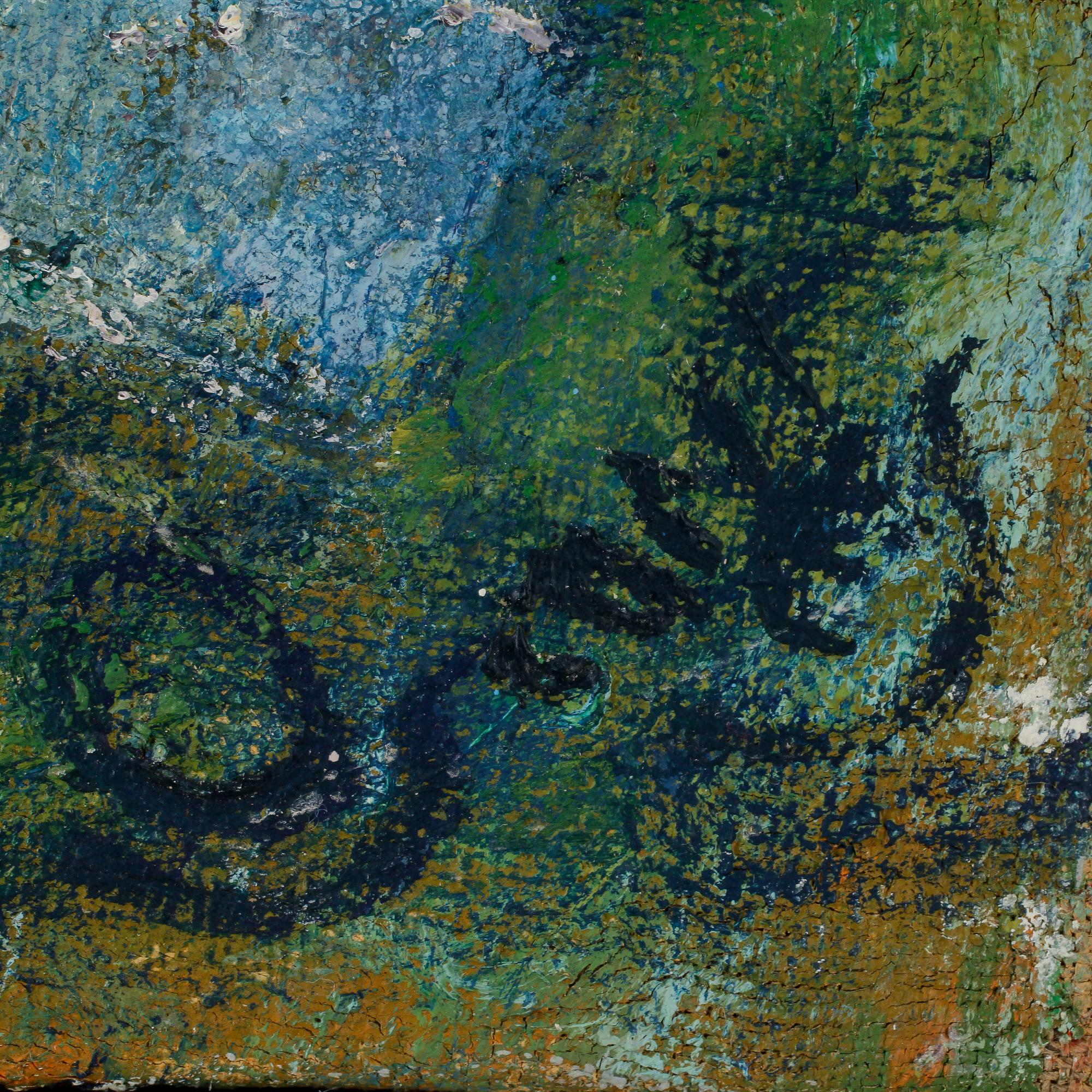 OSCAR HERNANDEZ SORIANO, olja på duk, signerad.