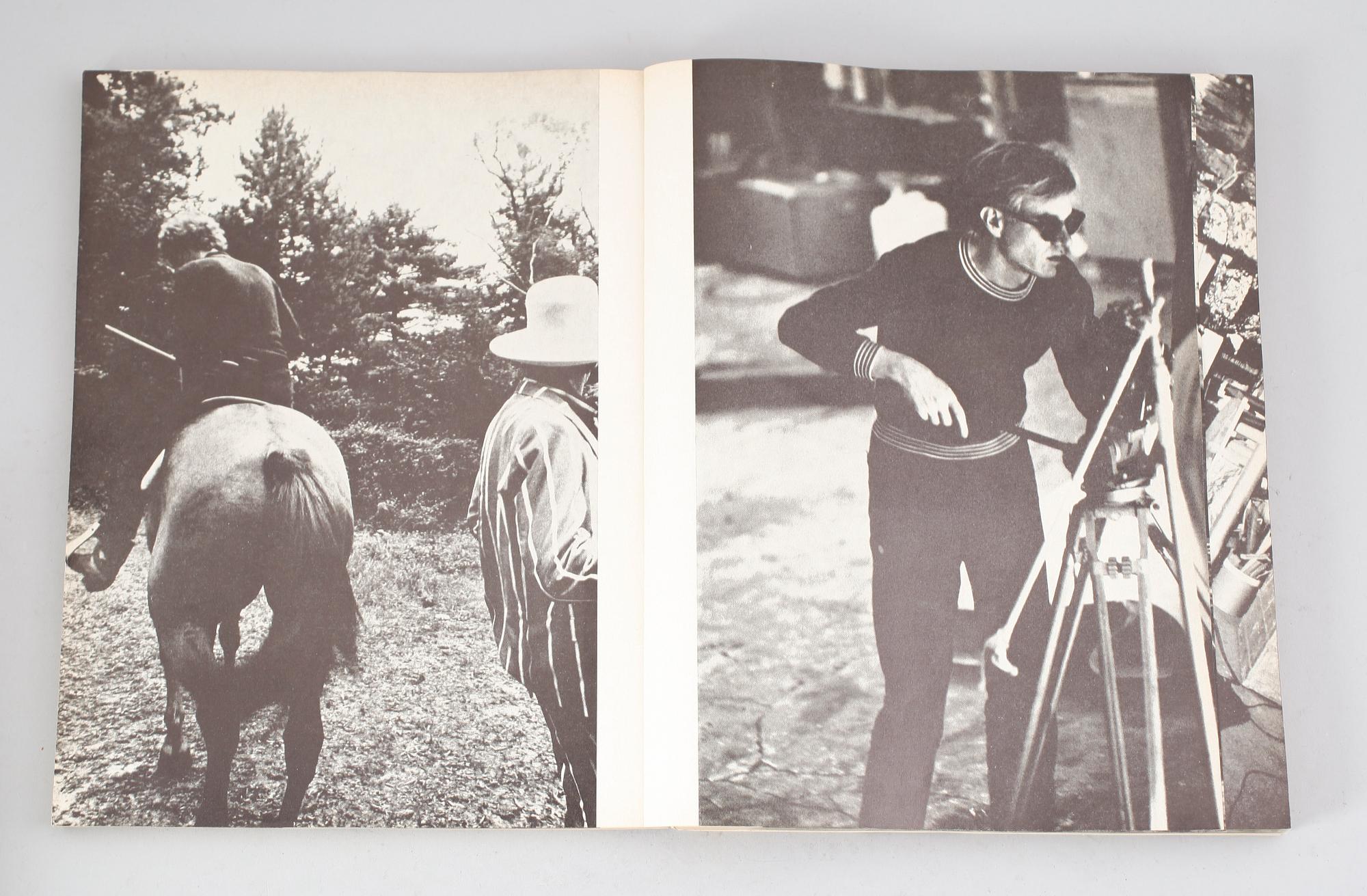 BÖCKER, 2 st, Andy Warhol samt Dinéerna med Gala, Salvardor Dali.