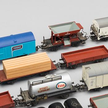 MÄRKLIN, samling lok och vagnar, 1900-talets andra hälft.
