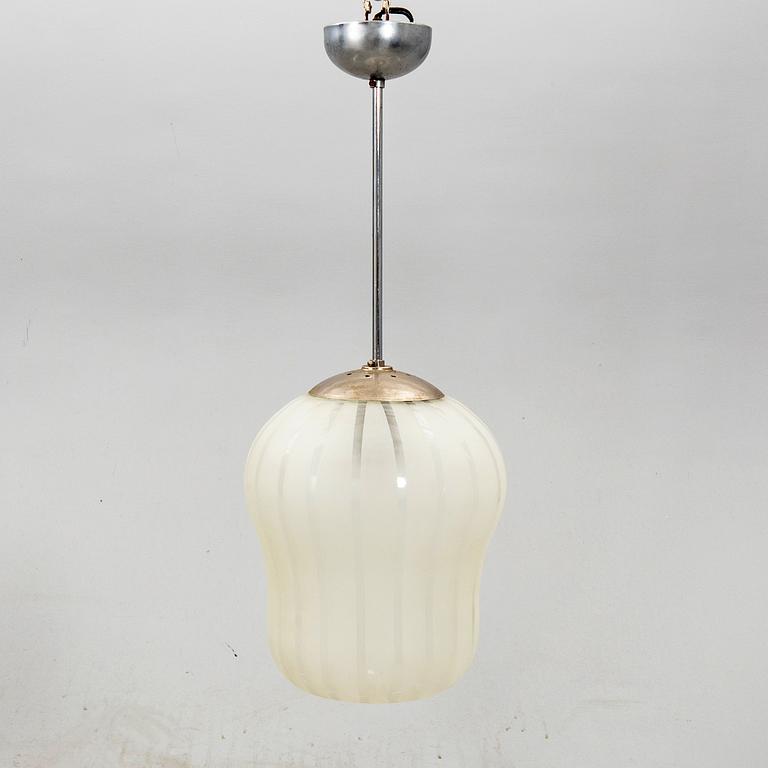 Ceiling Lamp Swedish Modern 1940s.