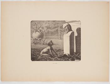 Tyra Kleen, mapp med sju litografier.