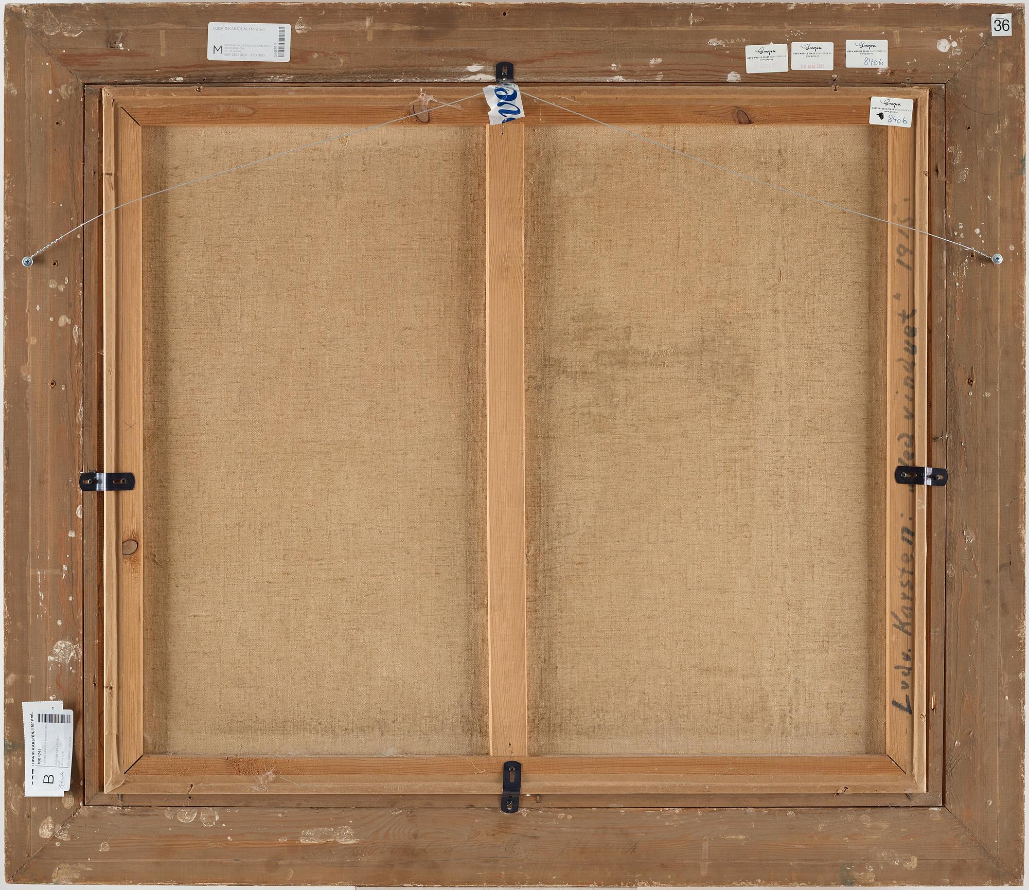 Ludvig Karsten, "Vid vinduet".