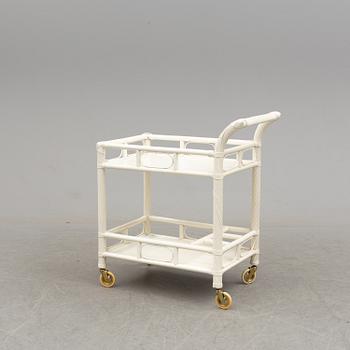 a serving trolley from the second half of the 20th century.