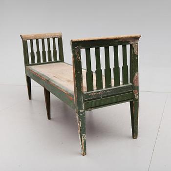 BÄNK, sengustaviansk, 1800-talets första hälft.