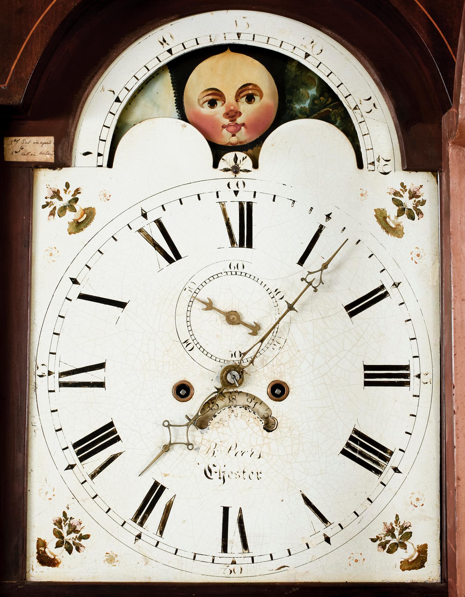 GOLVUR, Benjamin Peers, Chester, England 1700-talets slut.