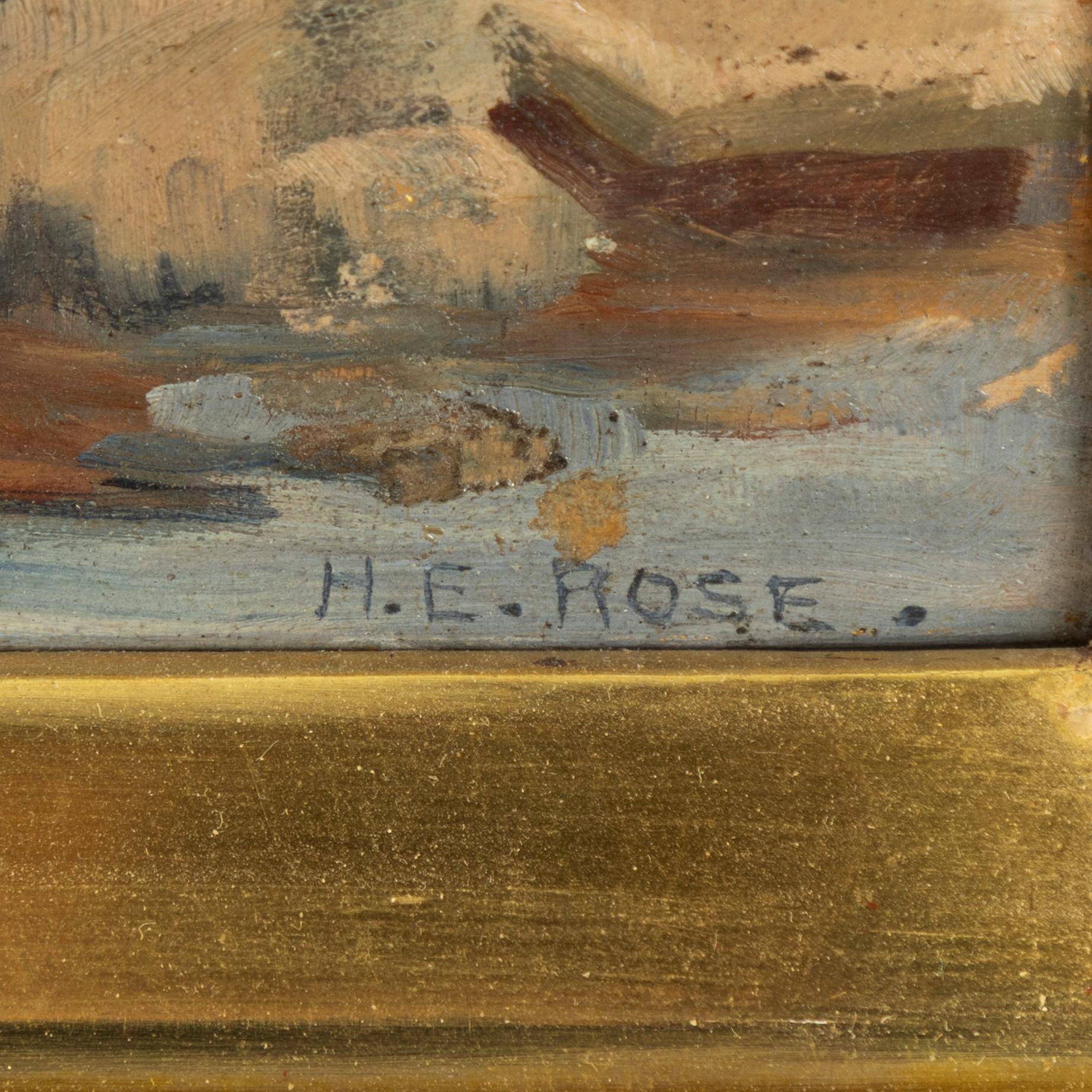 Unknown artist 19th/20th century, United Kingdom, Welsh girl with milk can.