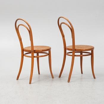 A set of six chairs by Jacob & Josef Kohn, Vienna, Austria, circa 1900.