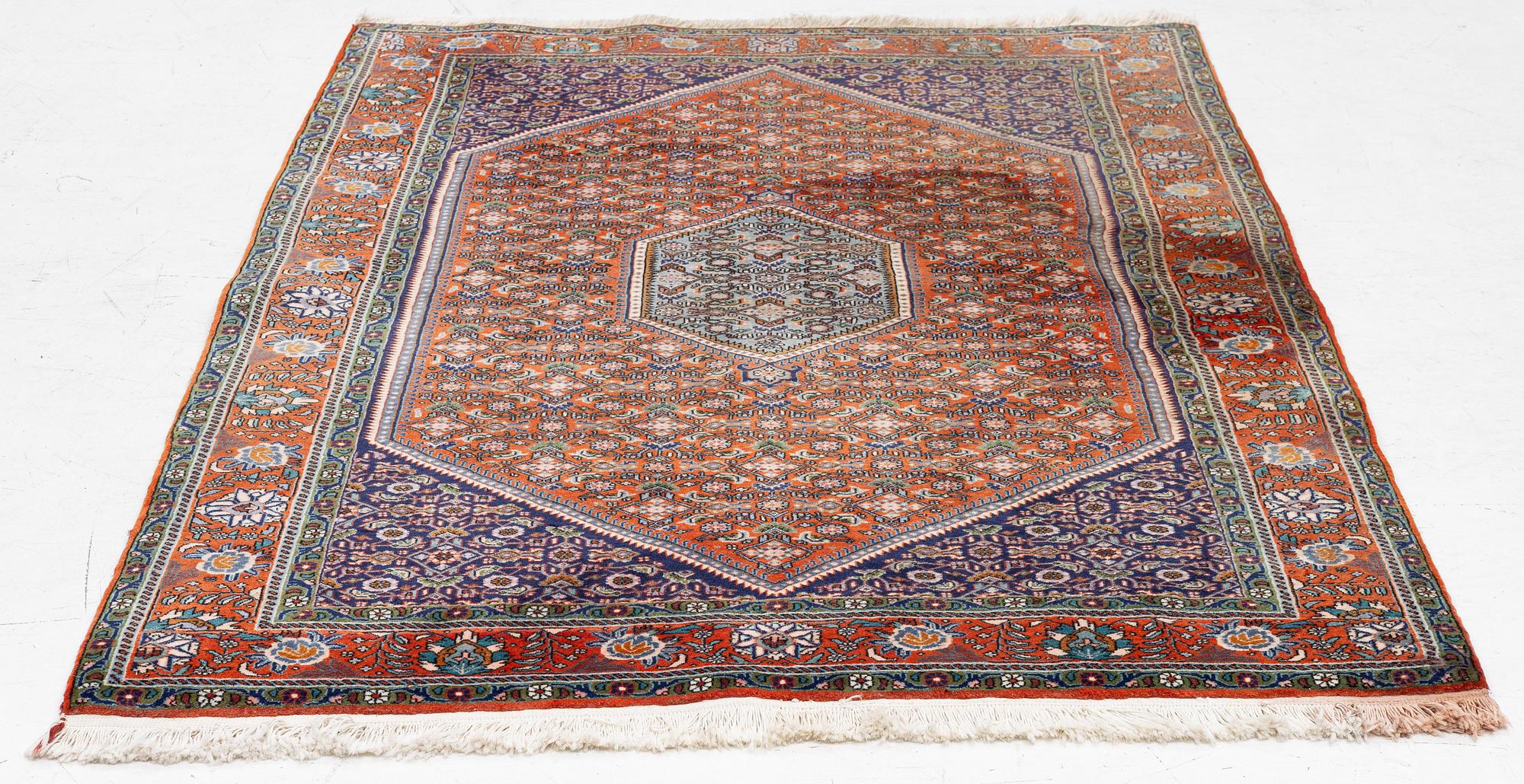 A Bidjar rug, West Persia, c. 174 x 115 cm.