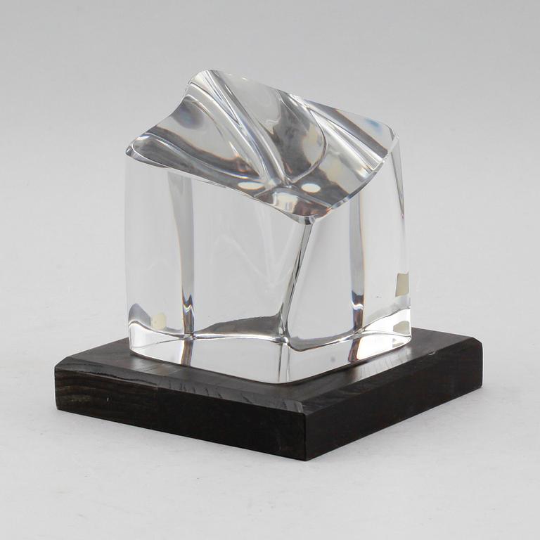 SKULPTUR, glas, Göran Wärff, Kosta Boda.