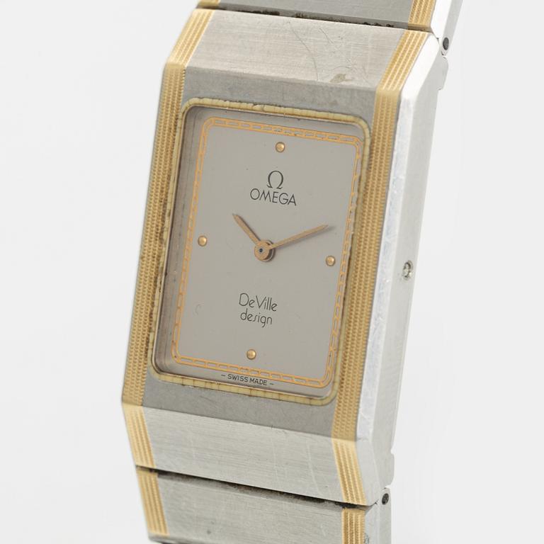 Omega, De Ville design, wristwatch, 24,5 mm.