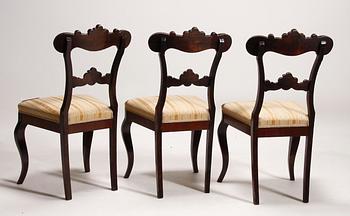 STOLAR, 3 st, senempire, 1800-talets mitt.