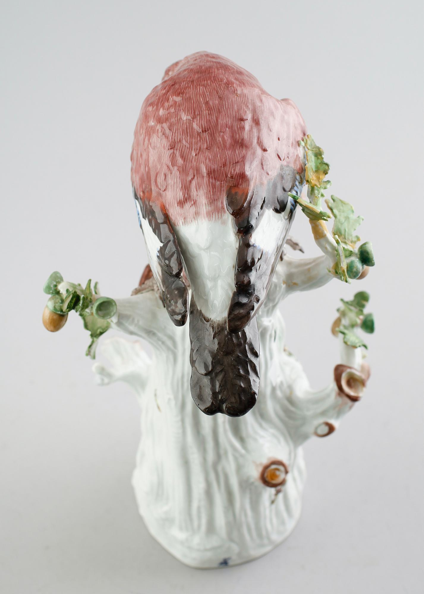 FIGURIN, porslin, Meissen, sannolikt 1800-tal.