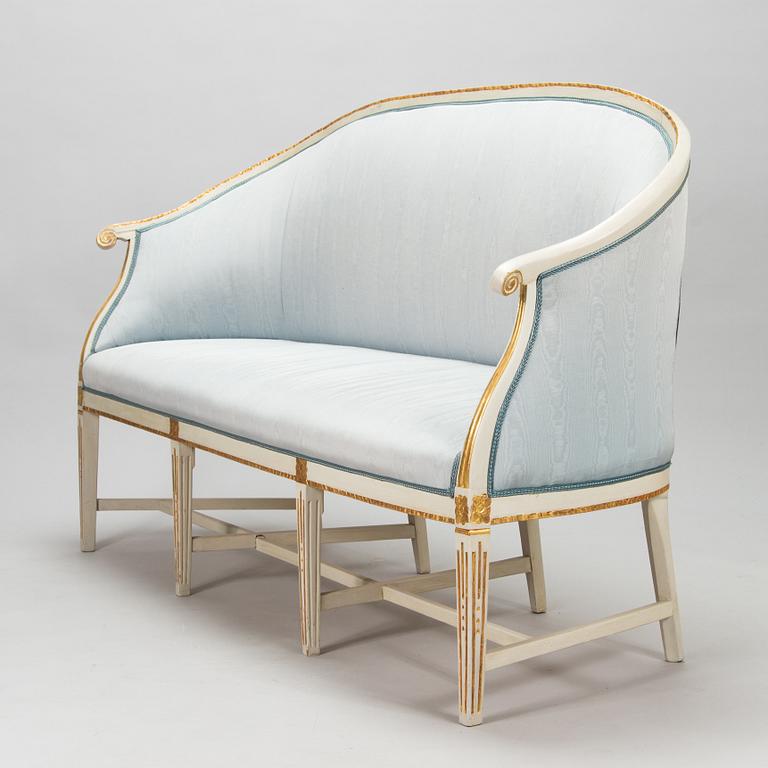 Soffa, Louis XVI, trol. Danmark, omkring 1800.