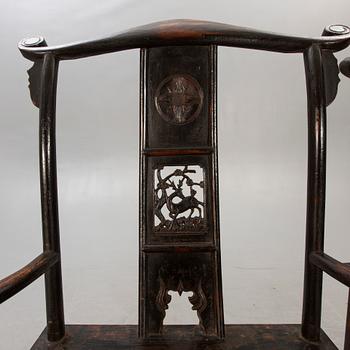 Chairs, a pair, China, 19/20th century.