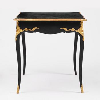 A Swedish rococo desk by C. W. Hein (master in Stockholm 1755-83).