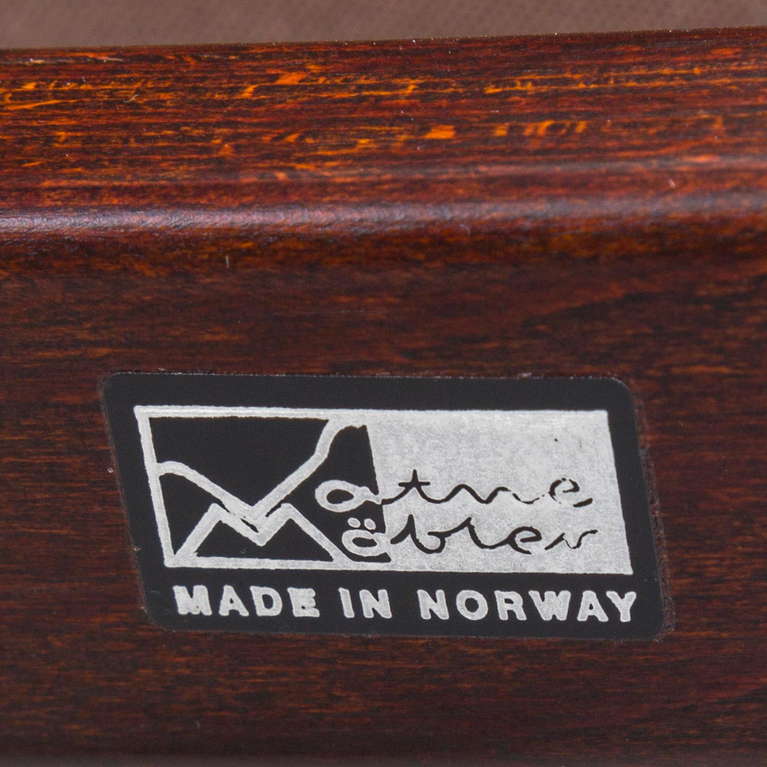 SIGURD RESSEL, fåtölj "Falcon", Vatne Möbler Norge, 1970-tal.