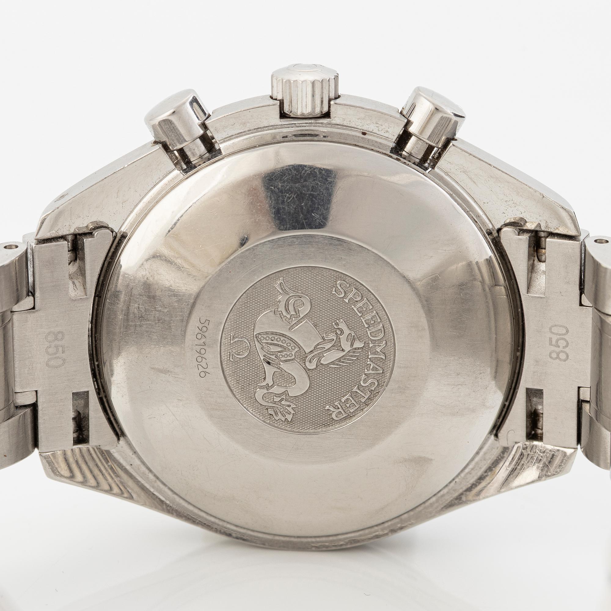 Omega, Speedmaster, Day-Date, kronograf, armbandsur, 39 mm.