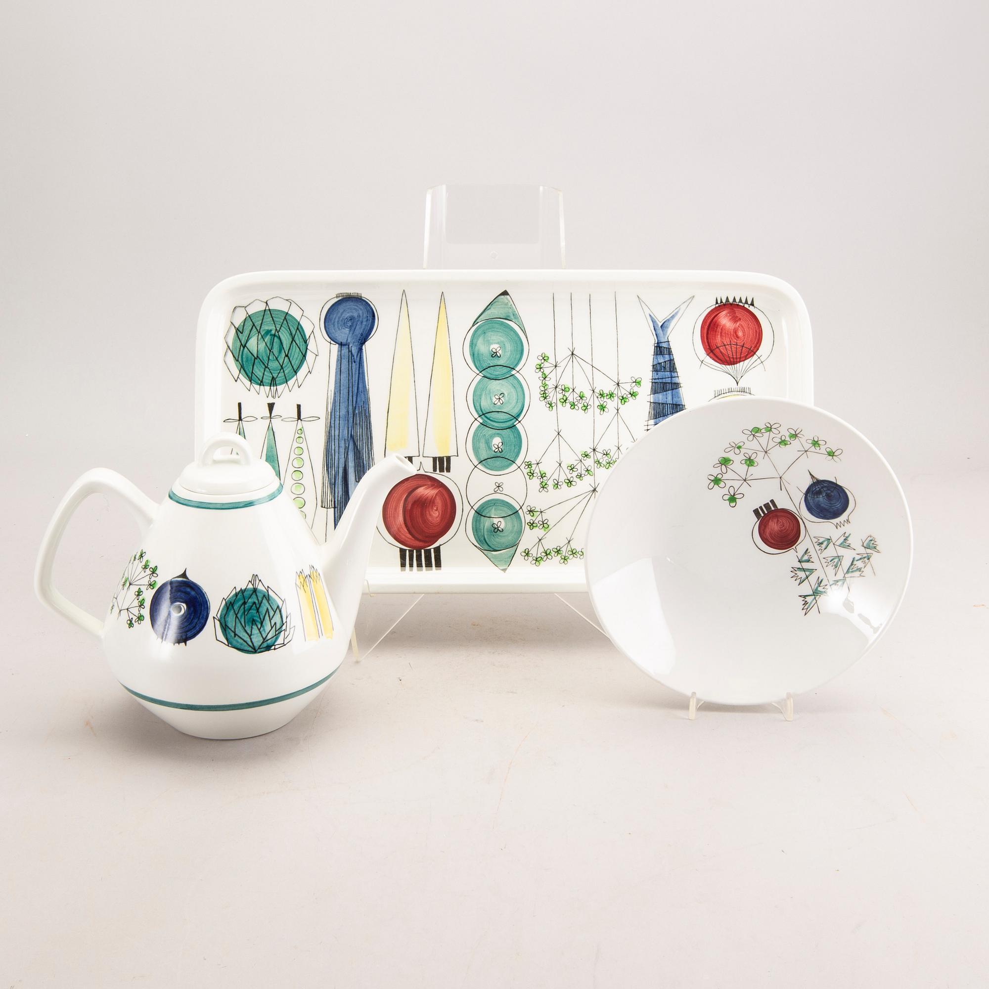 Marianne Westman, a 10 pcs porcelain 