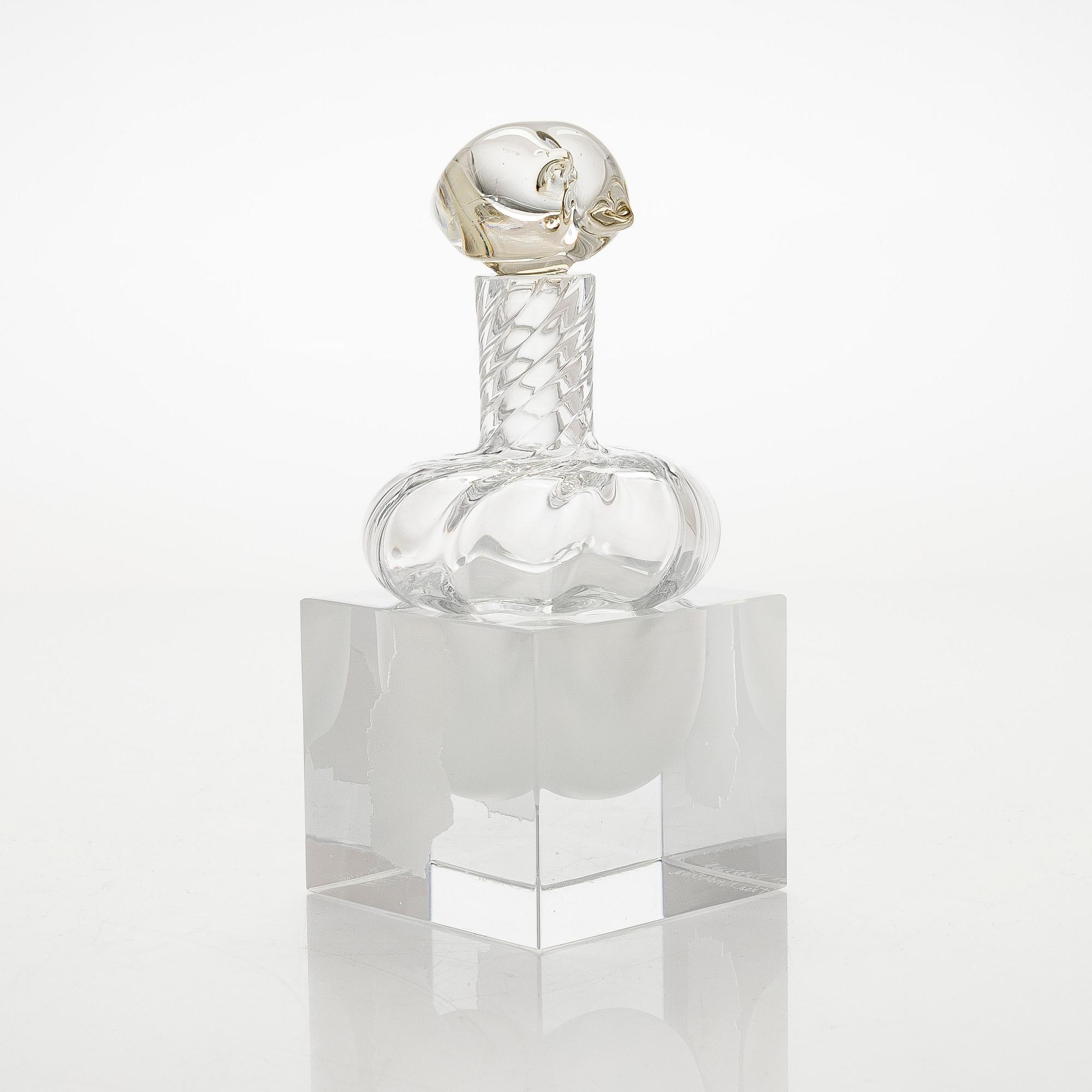 Tiina Nordström, an art glass signed Tiina Nordström, Iittala 1991.