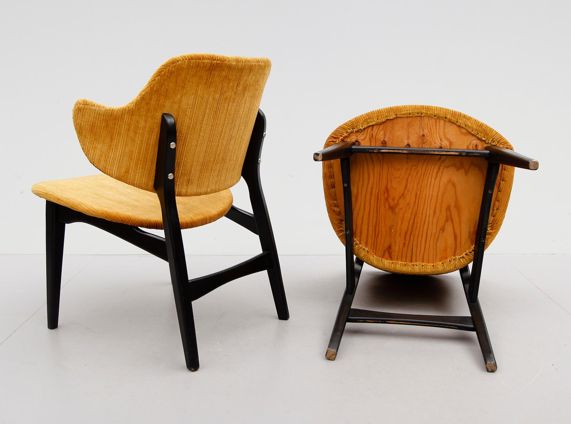 KARMSTOLAR, 1 par, "Winni", IKEA, 1960-tal.