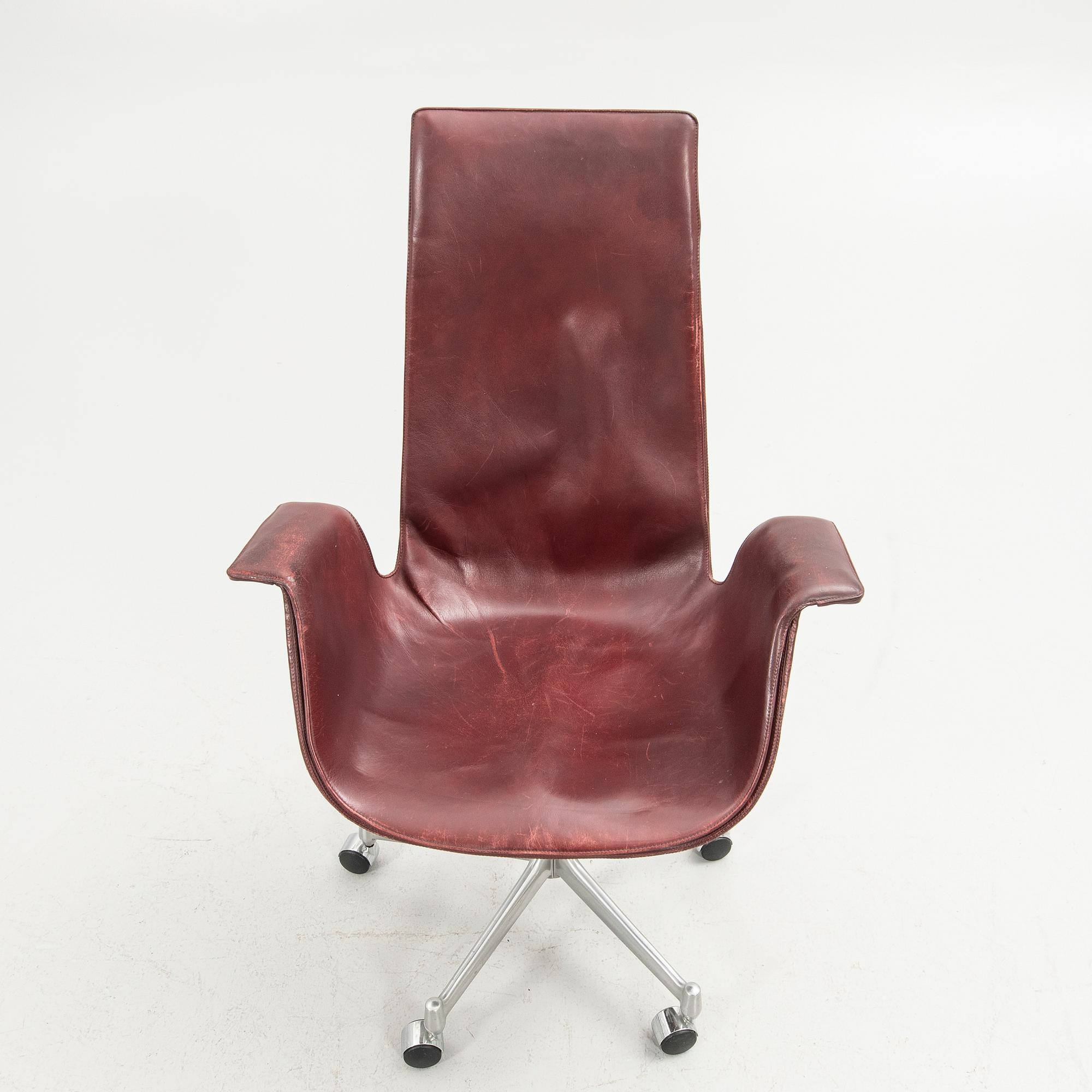 Stol, "Tulip", Preben Fabricius & Jørgen Kastholm, Kill International, Tyskland. 1960-70-tal.