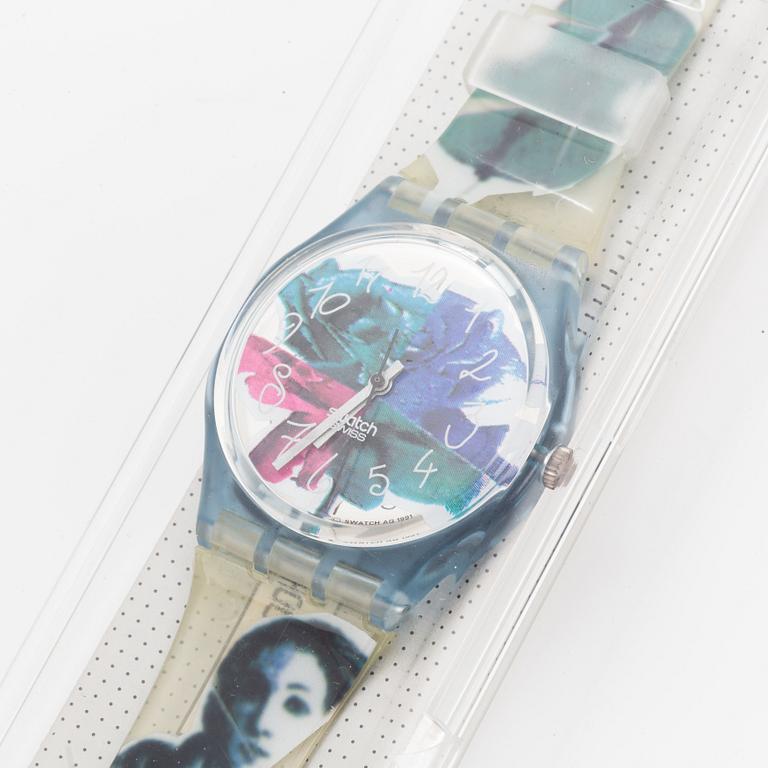 Swatch, Photoshooting, armbandsur, 34 mm.