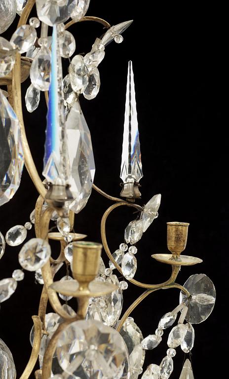 LJUSKRONA, rokokostil, omkring år 1900.