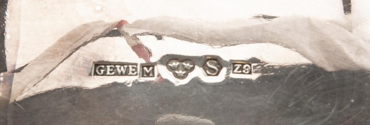 Coffee service 4 dl Rokoko style silver GEWE Malmö 1974/75.